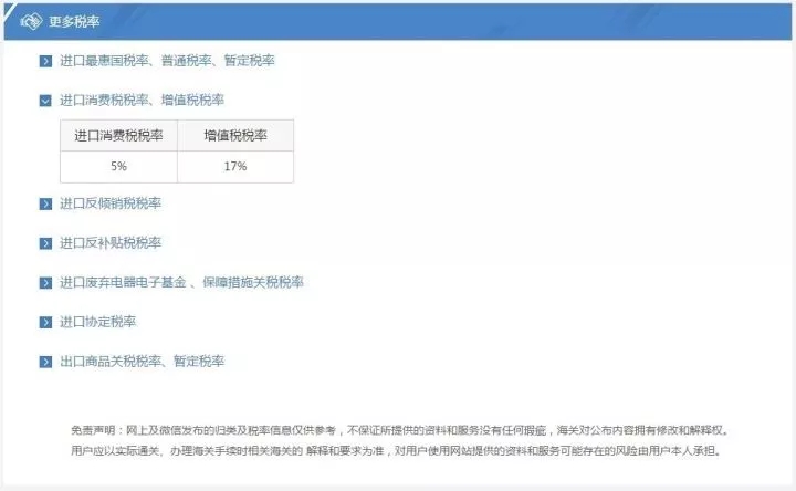 如何查詢進(jìn)出口報(bào)關(guān)進(jìn)出口稅率？