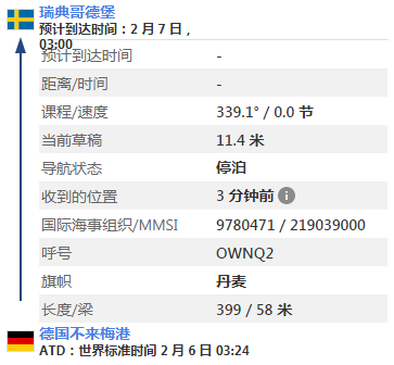 事故更新：Mumbai Maersk今日抵達(dá)哥德